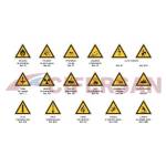 "SEÑAL INDICADORA ""TRIANGULOS PEQUEÑOS"""